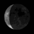 Waning Crescent Moon, Moon age: 26 days,22 hours,23 minutes,7%