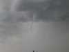 Funnel cloud near Coors Field.