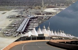 The old Stapleton International Airport site and Denver International Airport are separated by 12 miles.  Is it accurate tto compare weather between the two locations?