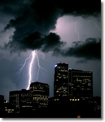 Lightning Over Denver