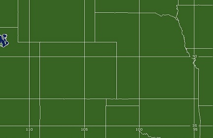 Central Plains Satellite Image Area