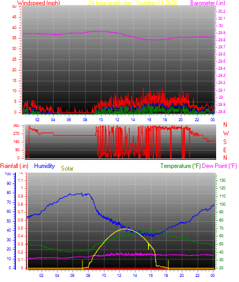 24 Hour Graph for Day 19