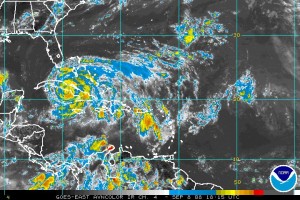 Satellite imagery of Hurricane Ike as it passed over Cuba.  Click for larger version.