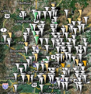 Do tornadoes strike in the Denver area?  177 have been recorded in the metro area alone since 1950. They have occurred as early as April 10th and as late as October 14th.