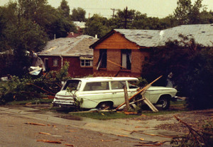 On June 3, 1981, Thornton was the site of the most destructive tornado in the history of the Denver metro area.  The City of Thornton is now evaluating options to warn residents of severe weather threats. (City of Thornton archives)