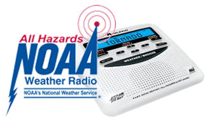 NOAA All Hazards Weather Radio