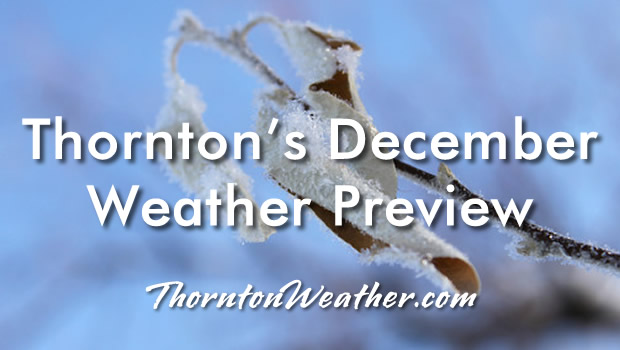 Thornton, Colorado's December Weather Preview