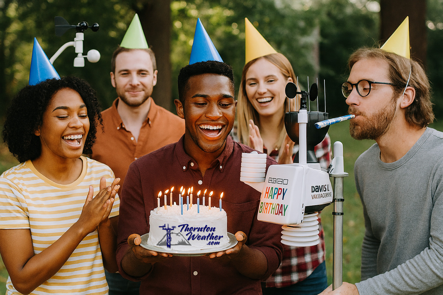 ThorntonWeather.com enters its 20th year of operation. (AI image generated with CoPilot)