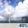 This Afternoon: A chance of showers and thunderstorms. Partly sunny. High near 83, with temperatures falling to around 78 in the afternoon. East northeast wind 6 to 10 mph, with gusts as high as 17 mph. Chance of precipitation is 40%. This Afternoon: Chance Showers And Thunderstorms