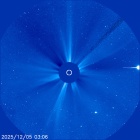 Latest LASCO C3 image of the Sun