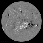 Latest SDO/HMI Magnetogram image of the Sun