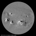 Latest SDO/HMI Magnetogram image of the Sun